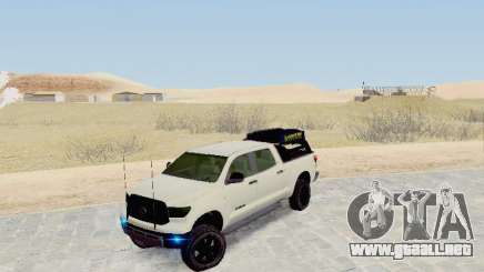 Toyota Tundra 2012 Semi-Off-road para GTA San Andreas