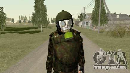 Soldados rusos en la máscara de gas para GTA San Andreas
