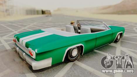 Blade F&F3 Mustang PJ para GTA San Andreas