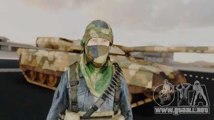 Somalia Militia Woodland Camo para GTA San Andreas