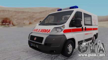 Fiat Ducato Turkish Ambulance para GTA San Andreas