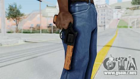 Wood Revolver para GTA San Andreas