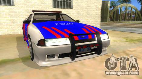 Elegy NR32 Police Edition White Highway para GTA San Andreas