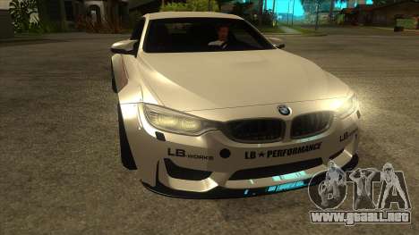 BMW M4 Liberty Walk Performance para GTA San Andreas
