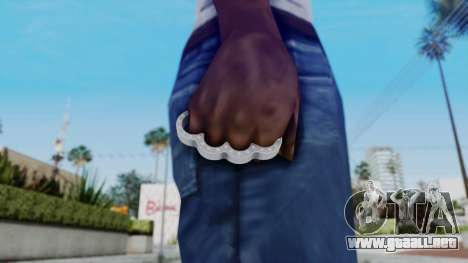 The Rock Knuckle Dusters from Ill GG Part 2 para GTA San Andreas