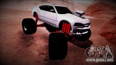 2006 Dodge Charger SRT8 Monster Truck para GTA San Andreas