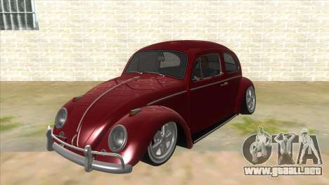 Volkswagen Beetle Aircooled V2 para GTA San Andreas