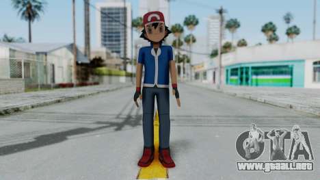 Pokémon XY Series - Ash para GTA San Andreas