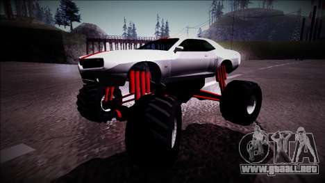 GTA 5 Bravado Gauntlet Monster Truck para GTA San Andreas