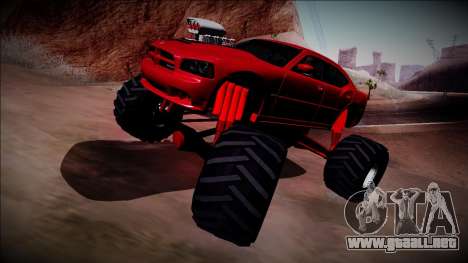 2006 Dodge Charger SRT8 Monster Truck para GTA San Andreas