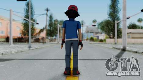 Pokémon XY Series - Ash para GTA San Andreas