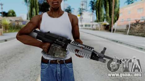 GTA 5 Combat MG - Misterix 4 Weapons para GTA San Andreas