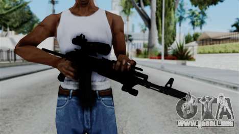 AK-103 OGA para GTA San Andreas