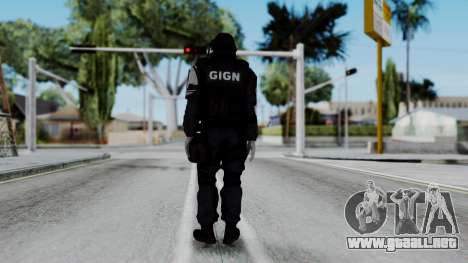 GIGN from Rainbow Six Siege para GTA San Andreas