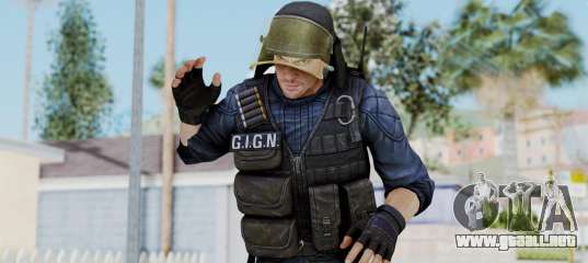 Cso2 Gign GIGN 2 No Mask from CSO2 para GTA San Andreas