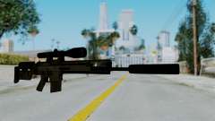 SCAR-20 v2 Supressor para GTA San Andreas