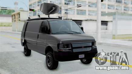 Vapid Speedo Newsvan para GTA San Andreas