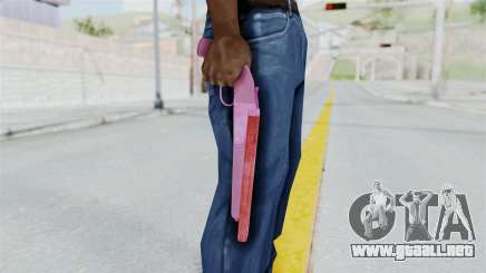 Double Barrel Shotgun Pink Tint (Lowriders CC) para GTA San Andreas