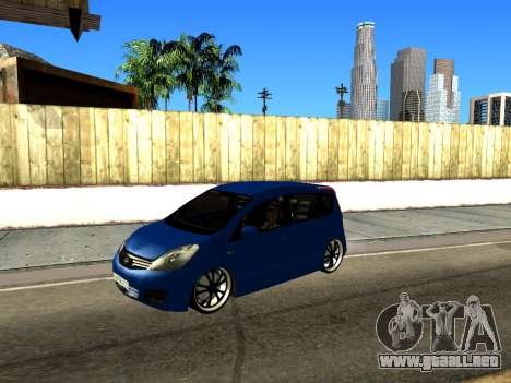 Nissan Note KURMIN StreetRacer para GTA San Andreas