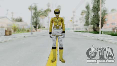 Power Rangers Megaforce - Yellow para GTA San Andreas