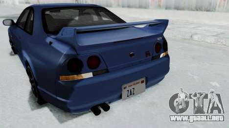 Nissan Skyline R33 GT-R V-Spec 1995 para GTA San Andreas