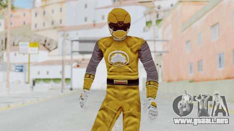 Power Rangers Ninja Storm - Yellow para GTA San Andreas
