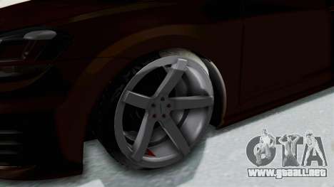 Volkswagen Golf 7 Stance para GTA San Andreas