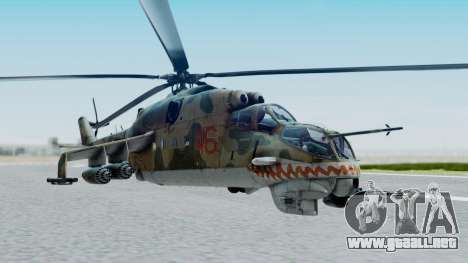 Mi-24V Russian Air Force 46 para GTA San Andreas
