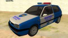 Volkswagen Golf 3 Police para GTA San Andreas