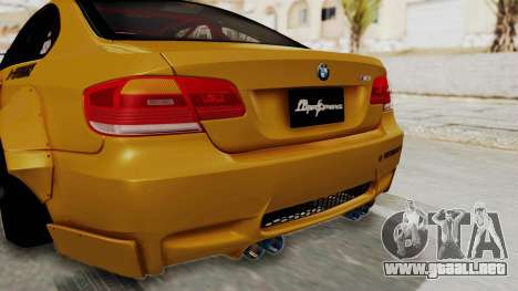 BMW M3 E92 Liberty Walk para GTA San Andreas