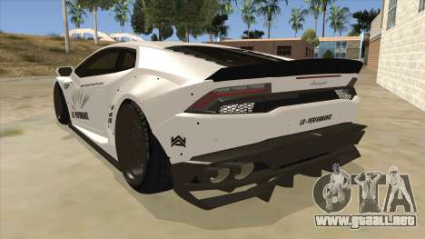 Lamborghini Huracan Liberty Walk para GTA San Andreas