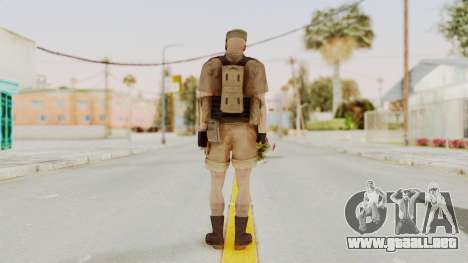 MGSV Phantom Pain CFA Combat Vest 2 v2 para GTA San Andreas