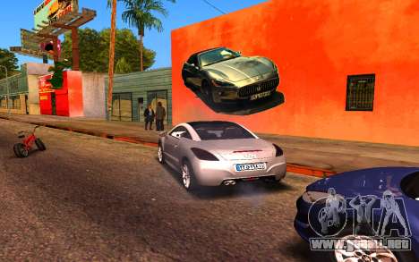 Maserati Wall Grafiti para GTA San Andreas