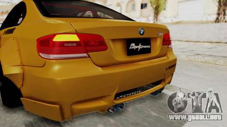 BMW M3 E92 Liberty Walk para GTA San Andreas