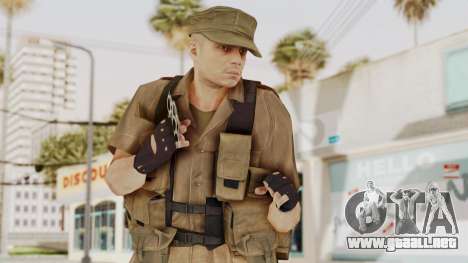 MGSV Phantom Pain CFA Combat Vest 2 v2 para GTA San Andreas