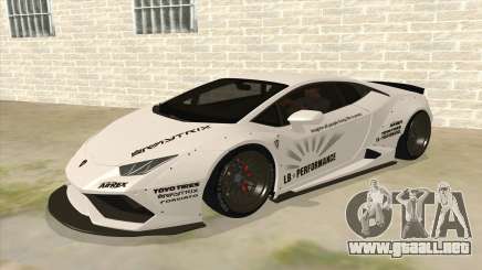 Lamborghini Huracan Libertad Pie белый para GTA San Andreas