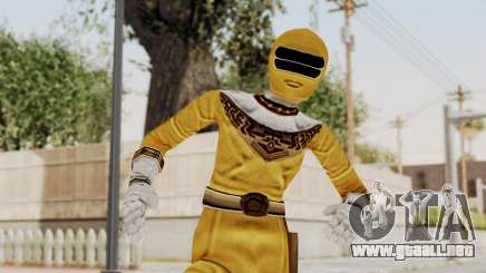 Power Ranger Zeo - Yellow para GTA San Andreas