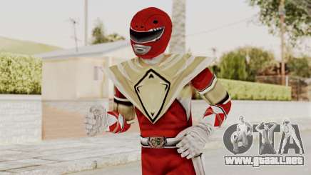 Mighty Morphin Power Rangers - Red Armor para GTA San Andreas