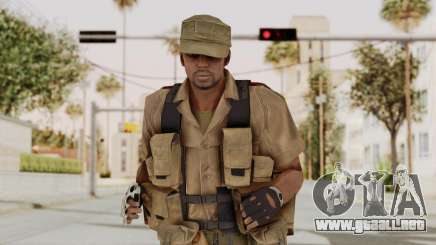 MGSV Phantom Pain CFA Combat Vest 2 v1 para GTA San Andreas