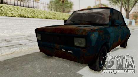 Zastava 1100 Rusty para GTA San Andreas