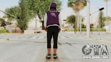 GTA 5 Ballas 3 para GTA San Andreas