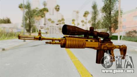 M14EBR Gold para GTA San Andreas