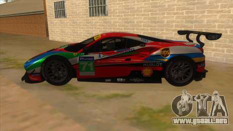 2016 Ferrari 488 GTE para GTA San Andreas
