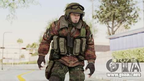 Battery Online Russian Soldier 9 v1 para GTA San Andreas