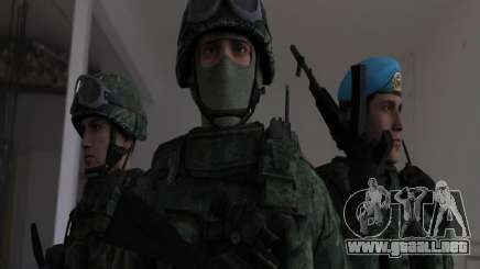 Modern Russian Soldiers pack para GTA San Andreas