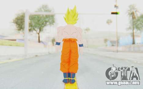 Dragon Ball Xenoverse Goku Shirtless SSJ para GTA San Andreas