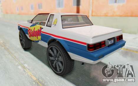 GTA 5 Willard Faction Custom Donk v1 IVF para GTA San Andreas