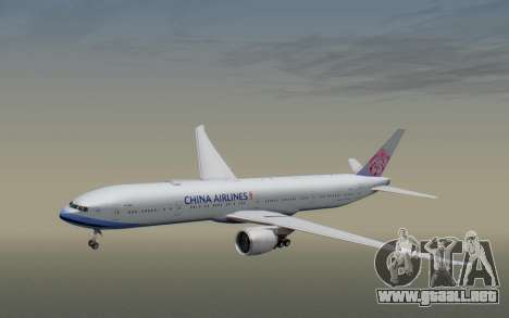 Boeing 777-300ER China Airlines para GTA San Andreas