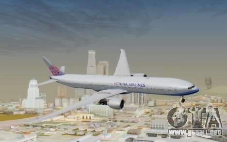 Boeing 777-300ER China Airlines para GTA San Andreas