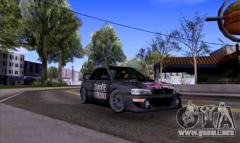 Subaru impreza 22B (SUICIDE SQUAD) para GTA San Andreas